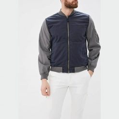 Jaket GAP Colorblock Bomber Jacket Navy