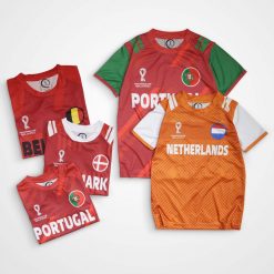 Original Merchandise World Cup Qatar 2022 Kaos Mix Kids (1)