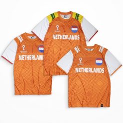 Original Merchandise World Cup Qatar 2022 Kaos Netherlands (1)