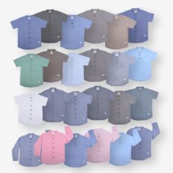 Kemeja Koko Anak AGR Linen Shirt (25)